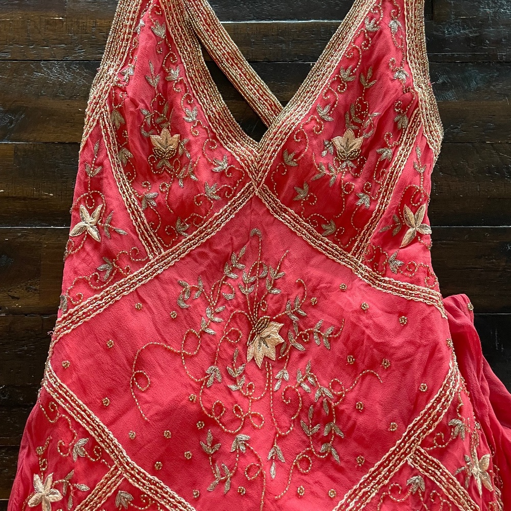 Cashe coral dress